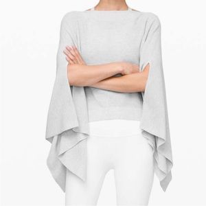 NWOT Lululemon Forward Flow Top -  (Color - Heathered Core Almost Blue)
One Size